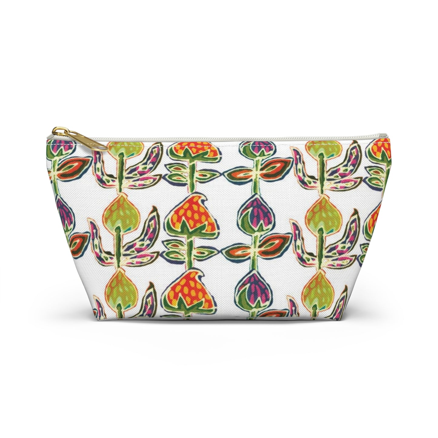 “Artful Carry: Brigg Evans Serti-Batik Pouches & Clutches” - Tulips