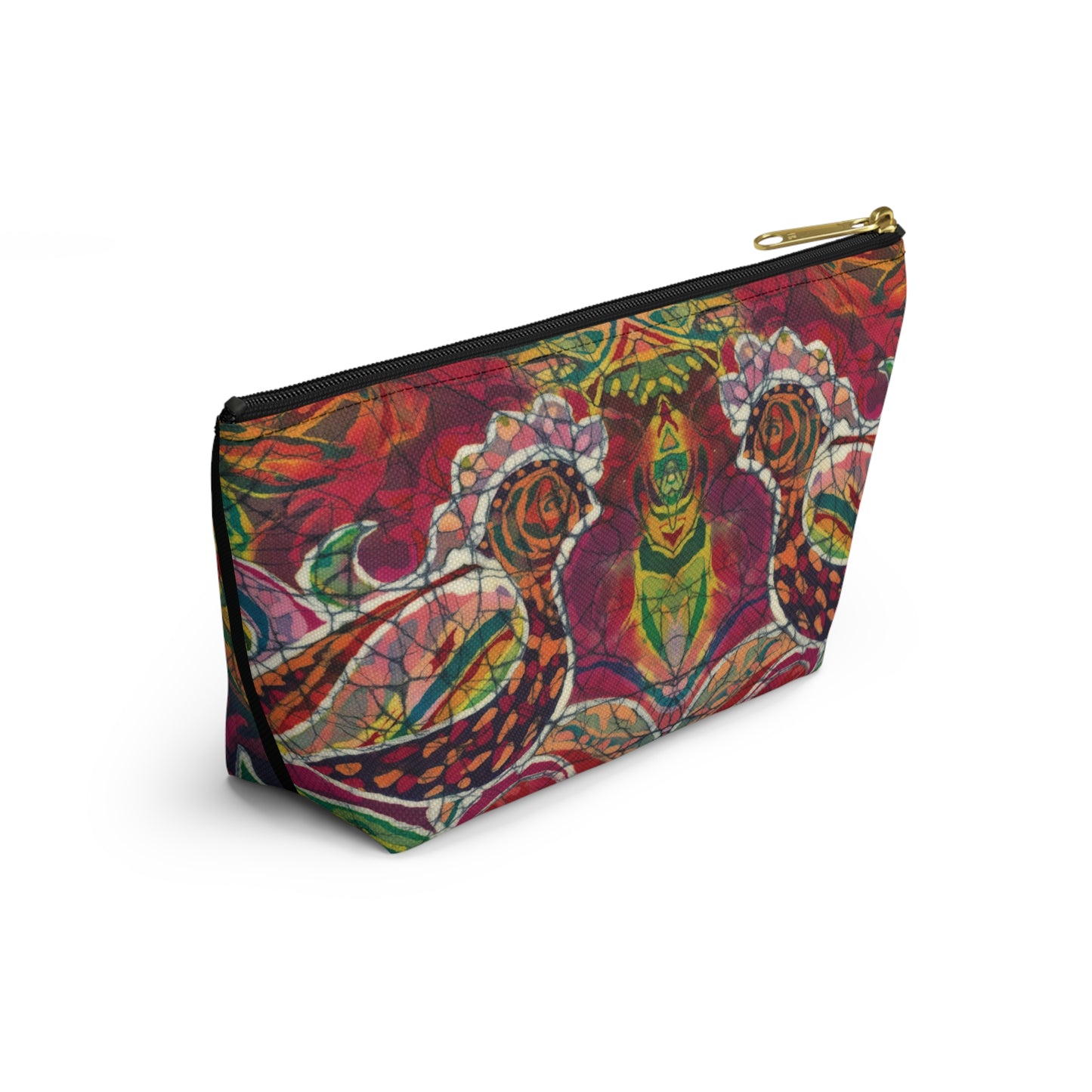 “Artful Carry: Brigg Evans Serti-Batik Pouches & Clutches” - Partridge