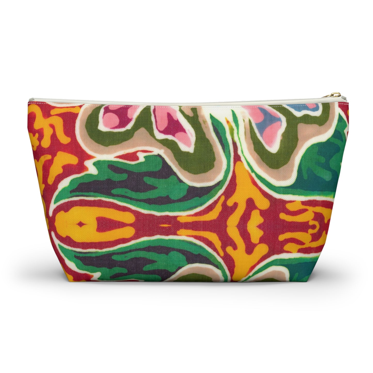 Brigg Evans Batik Design Brigg's Flower - Accessory Pouch w T-bottom