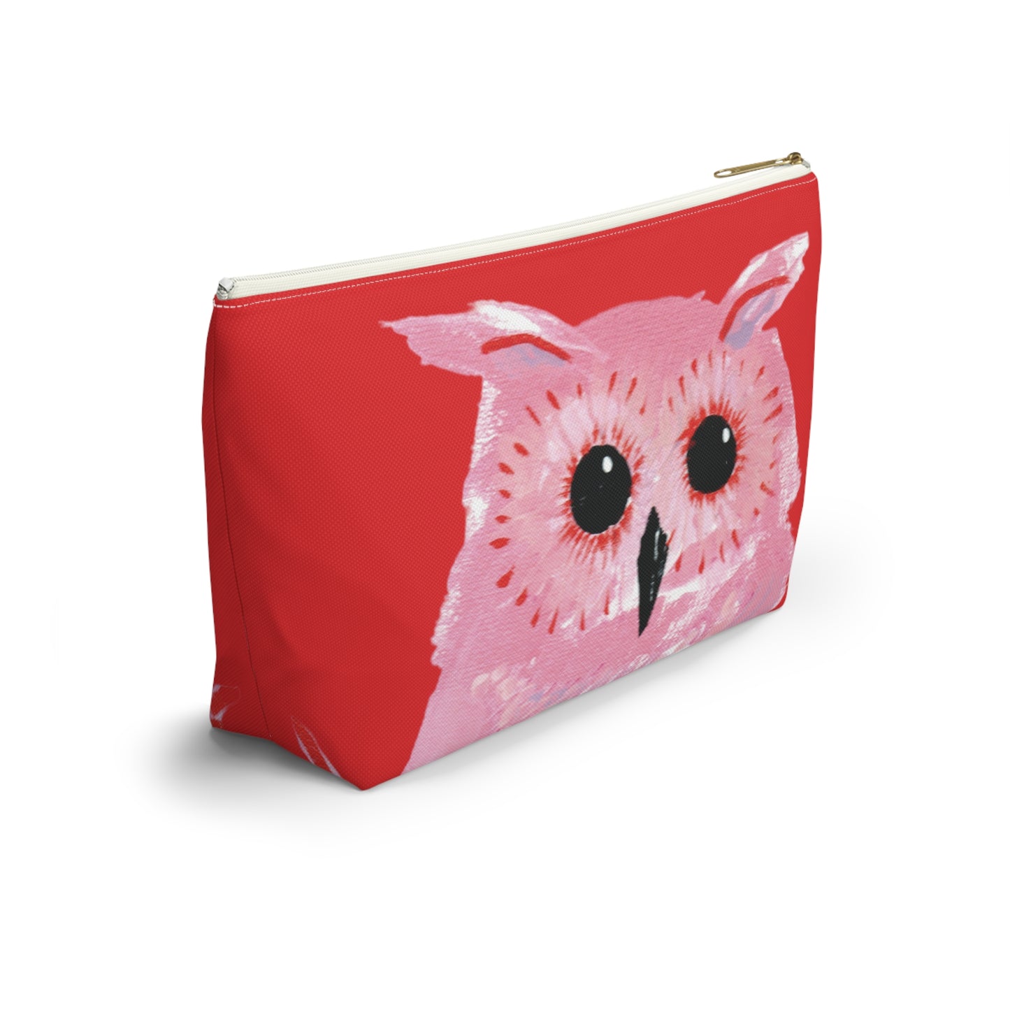 "HOOTS" by Brigg Evans Design, Accessory Pouch w T-bottom