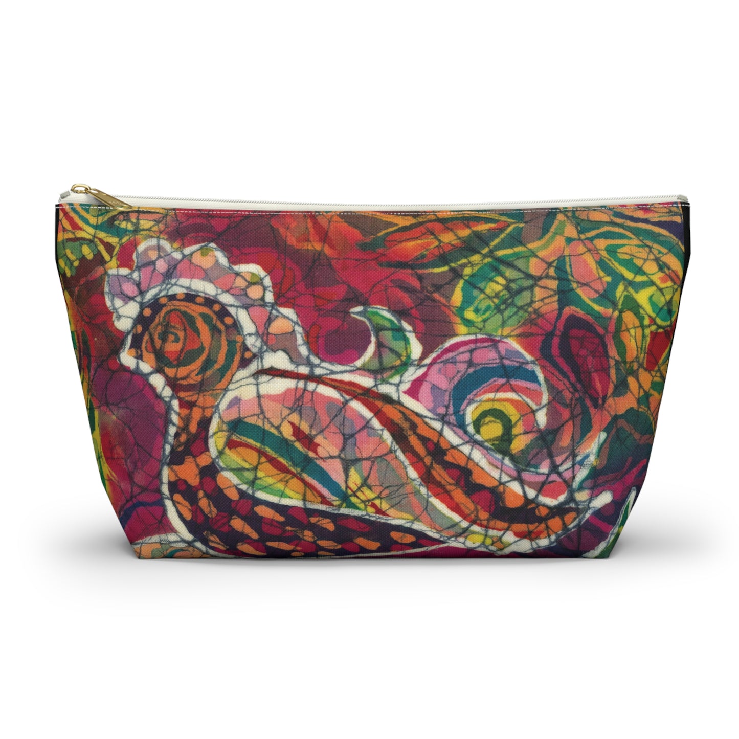 “Artful Carry: Brigg Evans Serti-Batik Pouches & Clutches” - Partridge