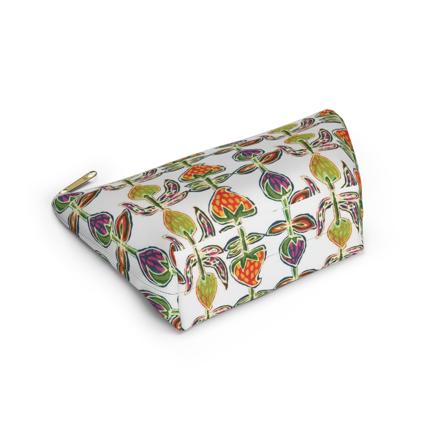 “Artful Carry: Brigg Evans Serti-Batik Pouches & Clutches” - Tulips