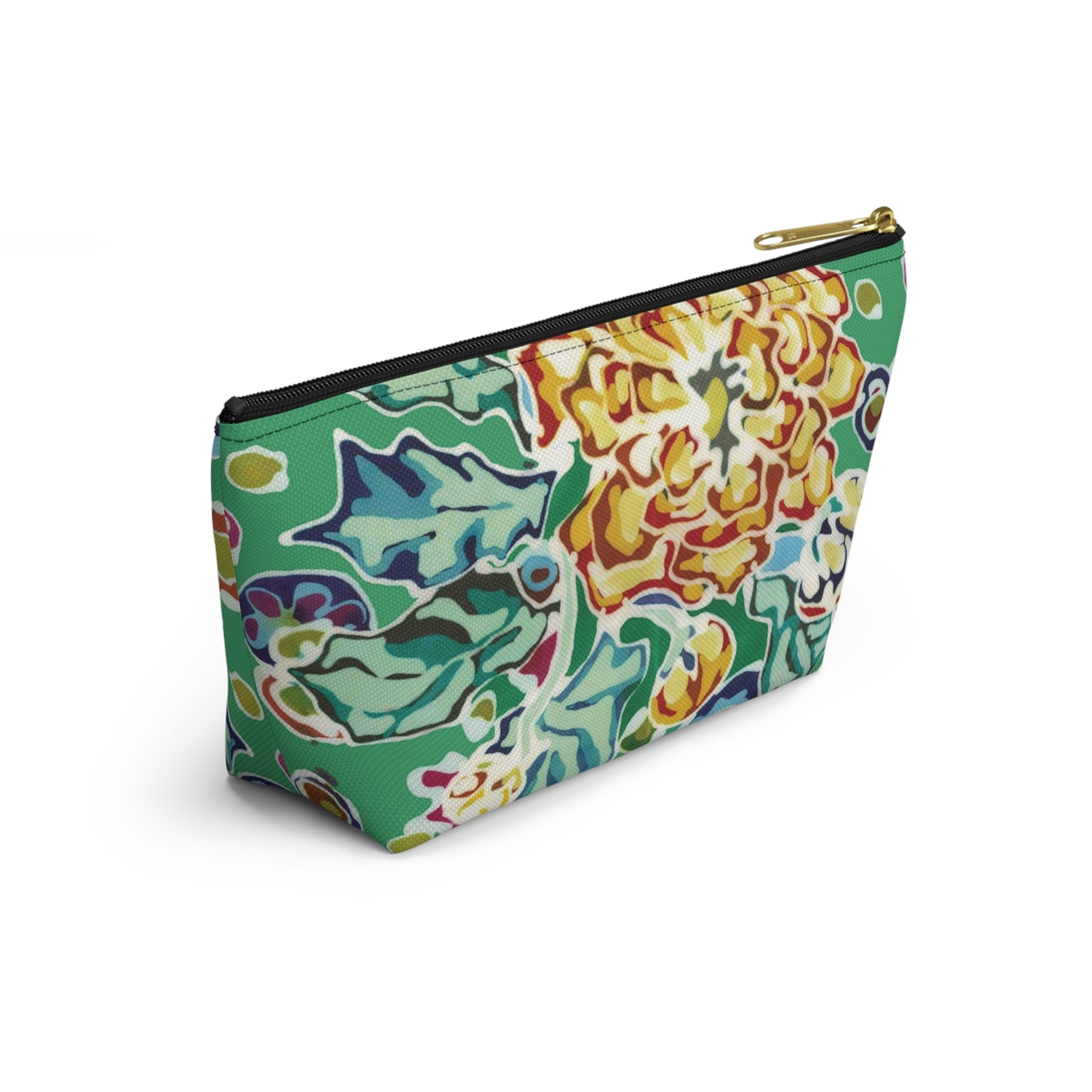 "Gramma's Pillow" Brigg Evans Batik Design - Accessory Pouch w T-bottom