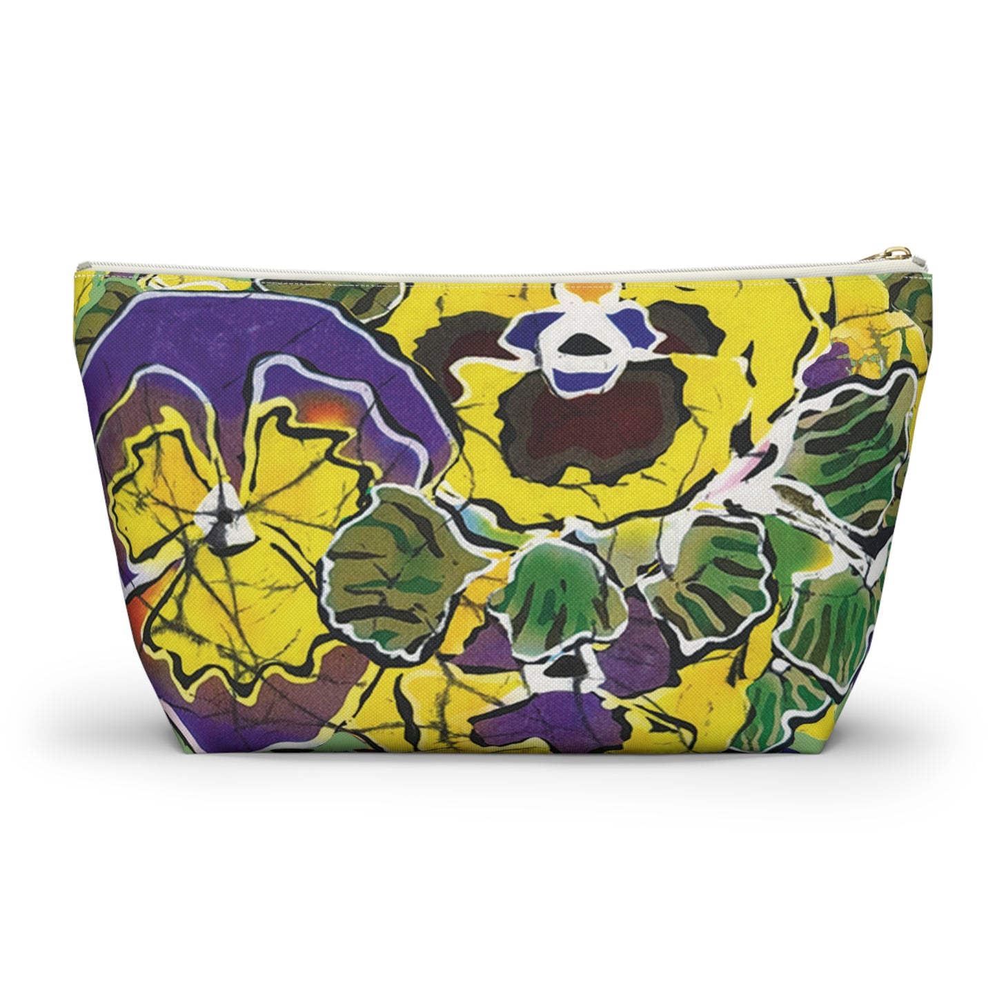 “Artful Carry: Brigg Evans Serti-Batik Pouches & Clutches” - Pansy