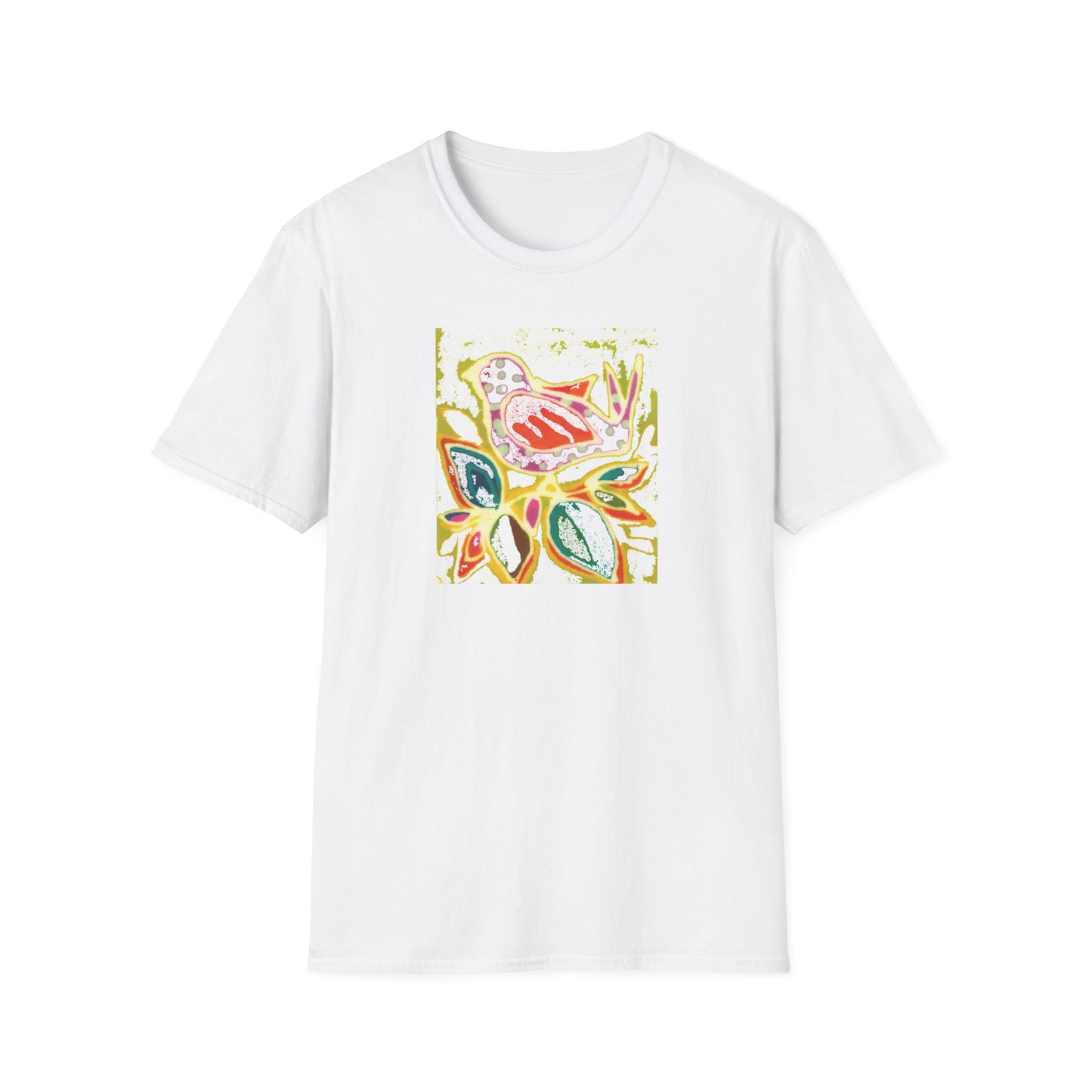 Brigg Evans Design Burnout Batik Design Tee - Bird_Lgt Wgt