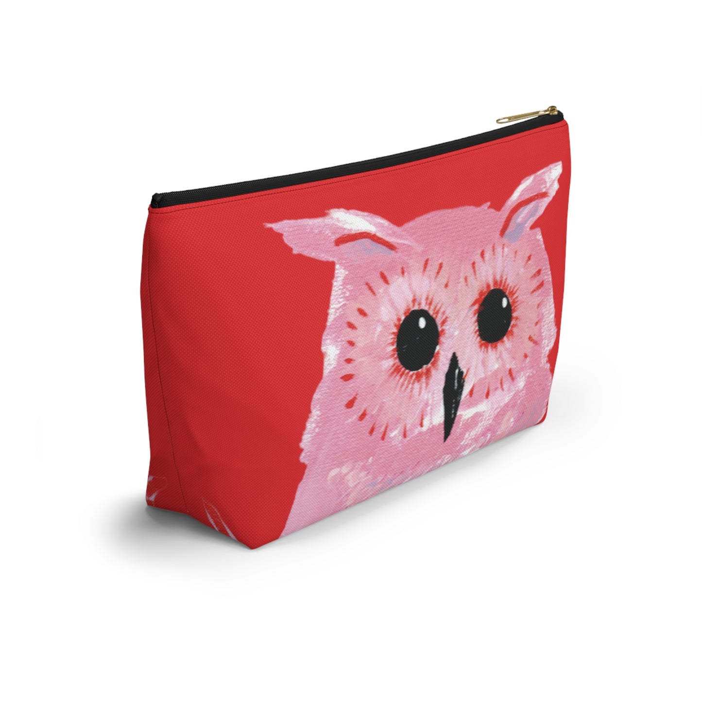 "HOOTS" by Brigg Evans Design, Accessory Pouch w T-bottom