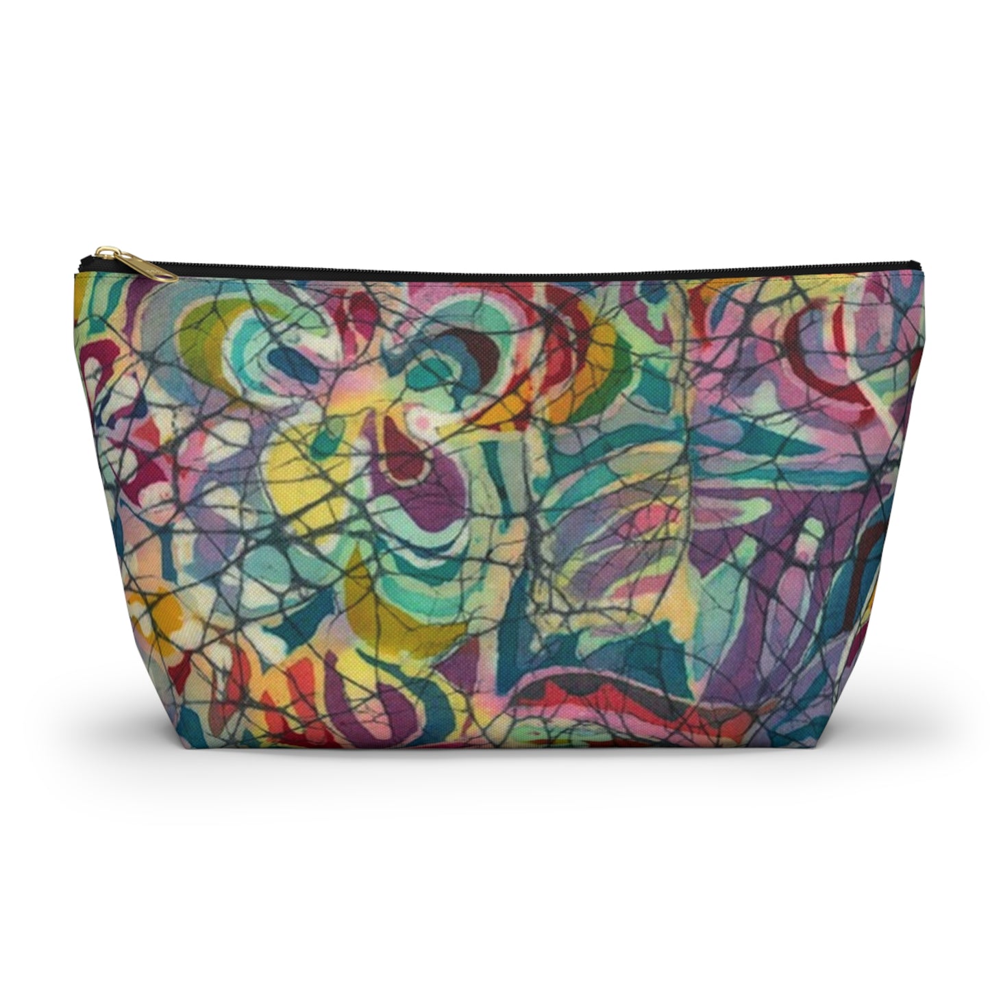 Brigg Evans Batik Kaleidoscope - Accessory Pouch w T-bottom
