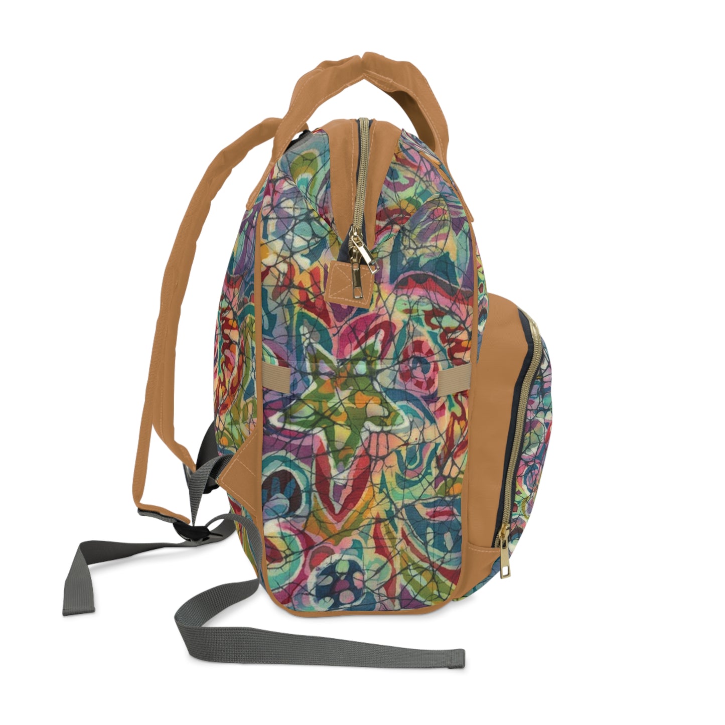 Multifunctional Backpack by Brigg Evans Design - Kaleidoscope