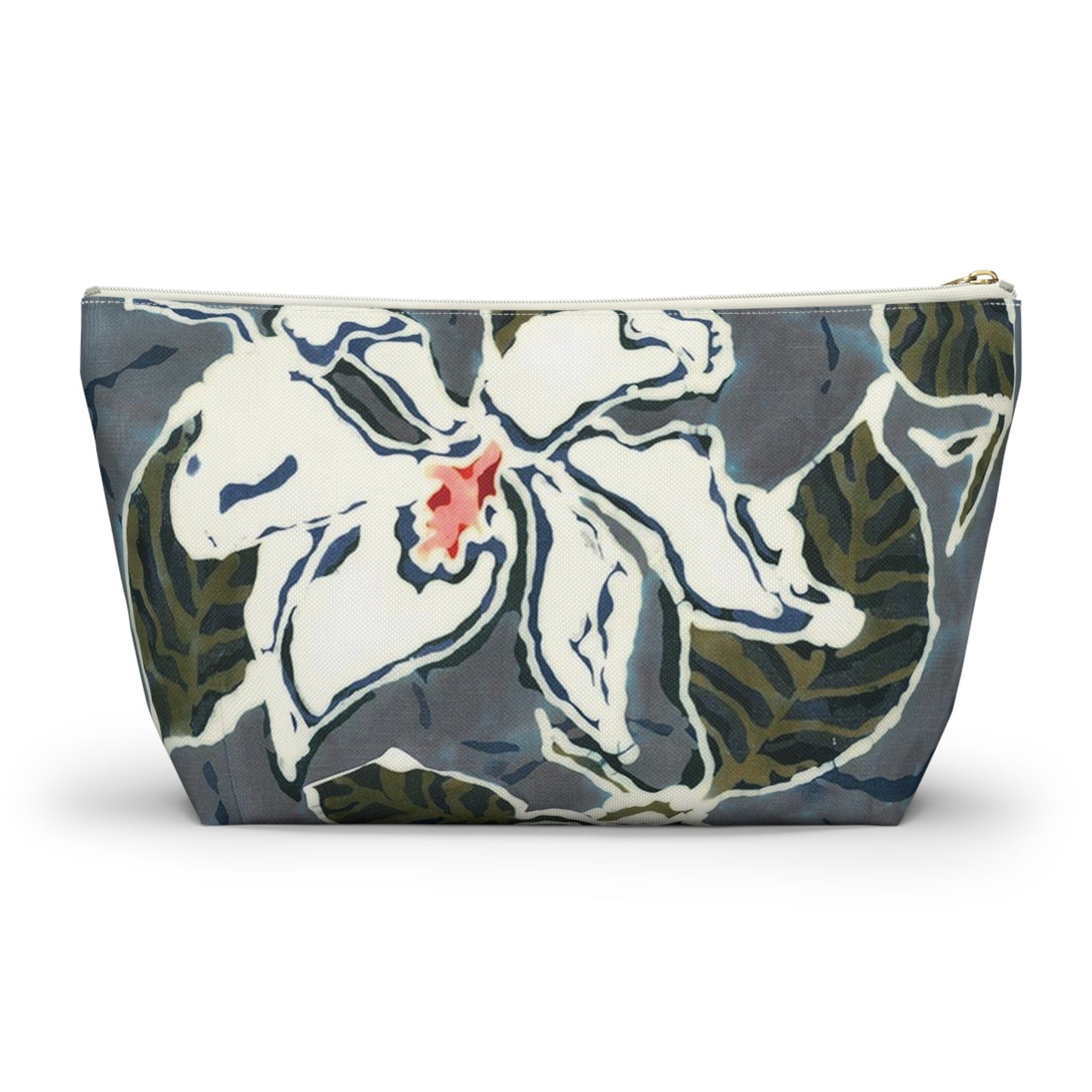 Brigg Evans Batik Magnolia - Accessory Pouch w T-bottom