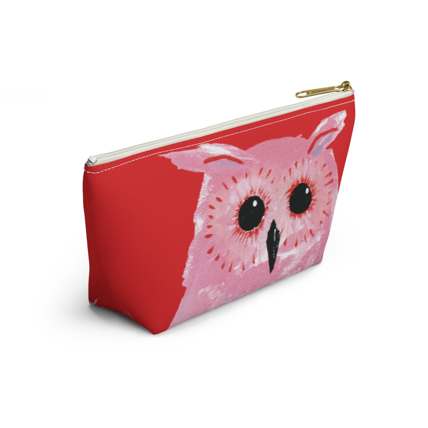 "HOOTS" by Brigg Evans Design, Accessory Pouch w T-bottom