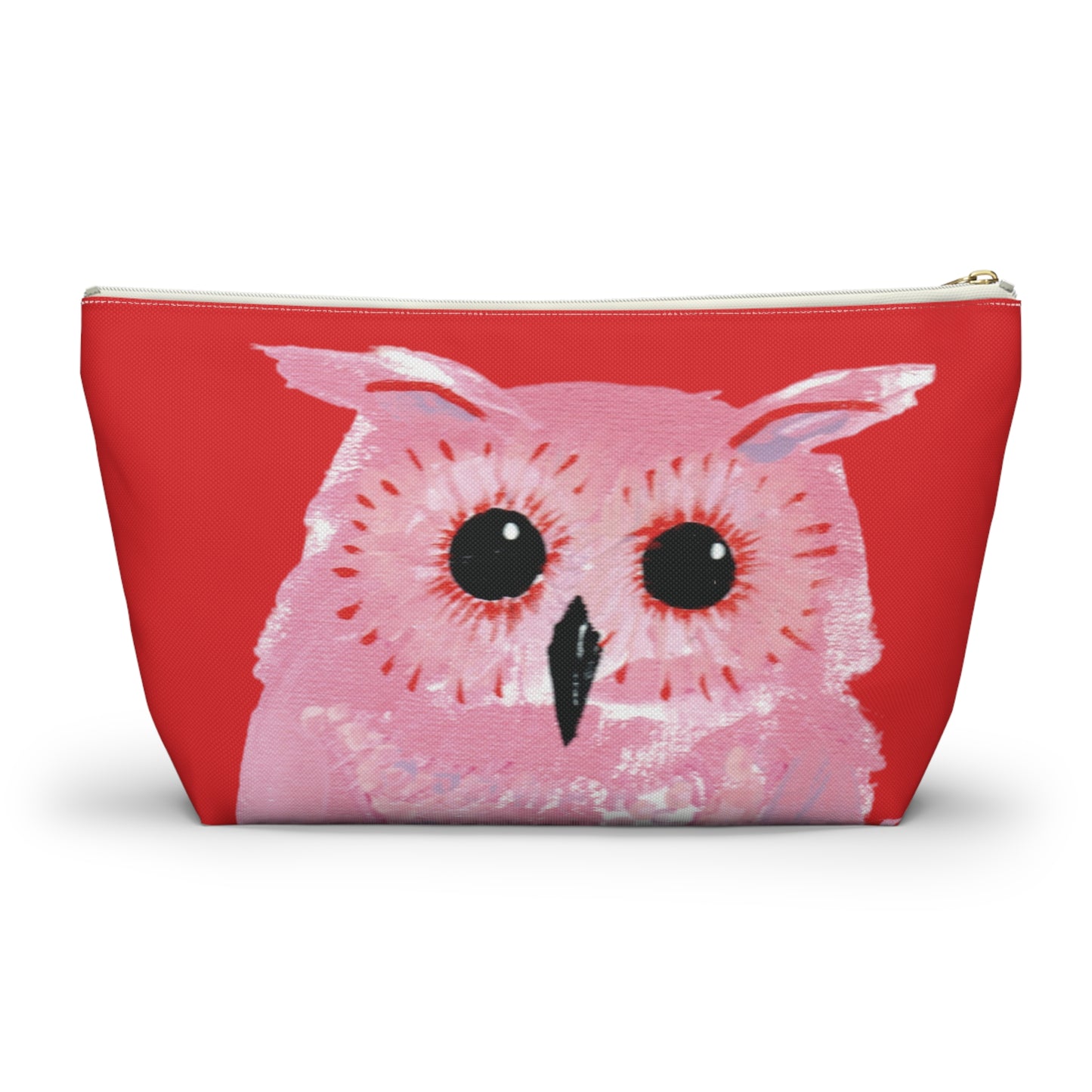 "HOOTS" by Brigg Evans Design, Accessory Pouch w T-bottom