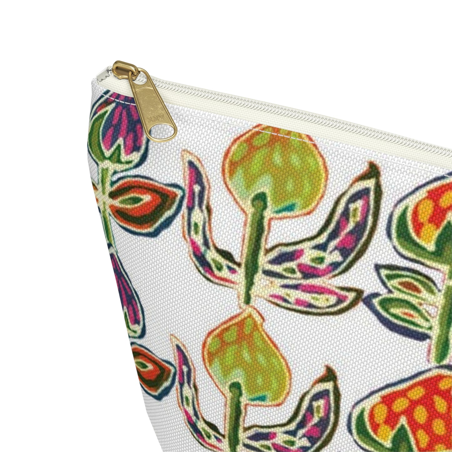 “Artful Carry: Brigg Evans Serti-Batik Pouches & Clutches” - Tulips