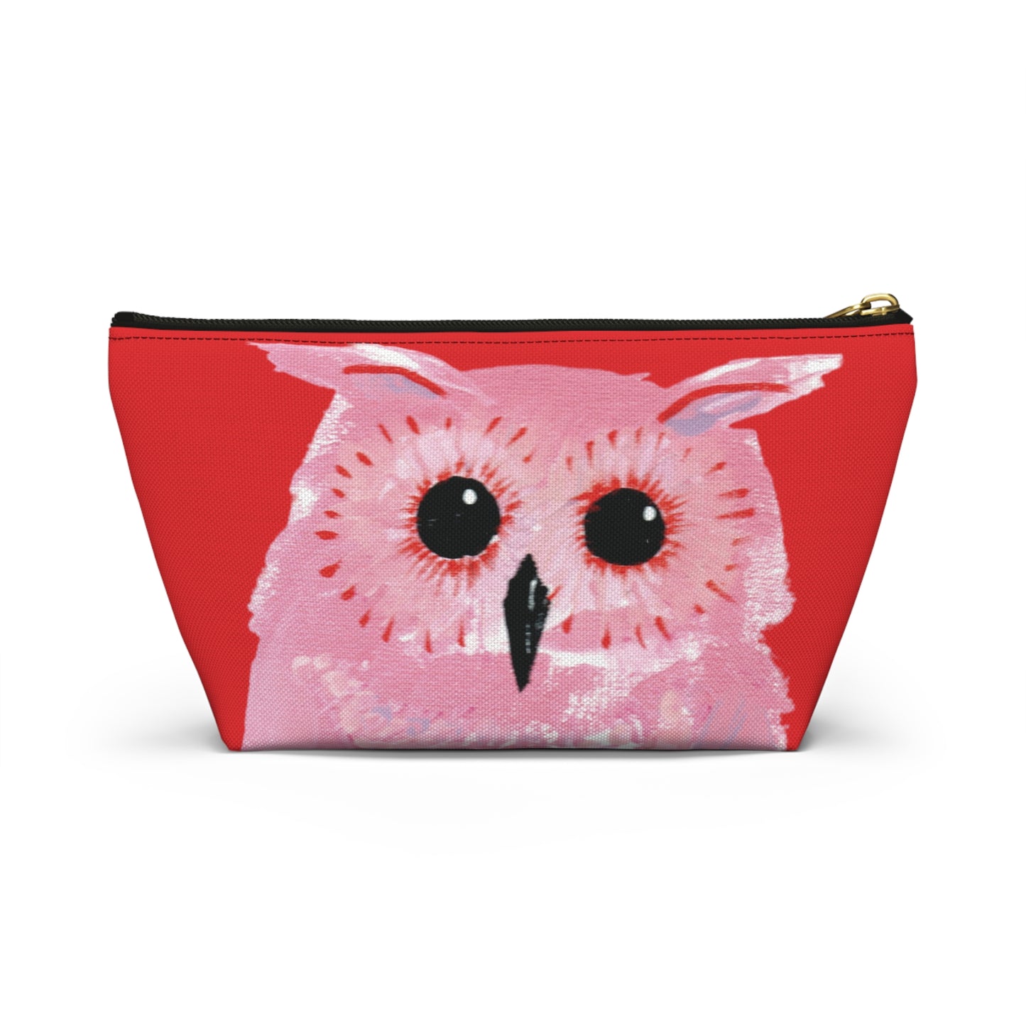"HOOTS" by Brigg Evans Design, Accessory Pouch w T-bottom