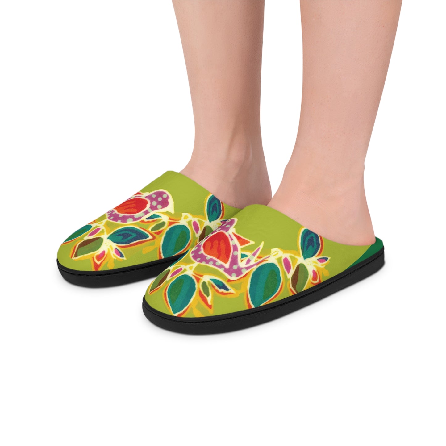 Brigg Evans Batik Design Slippers - Bird