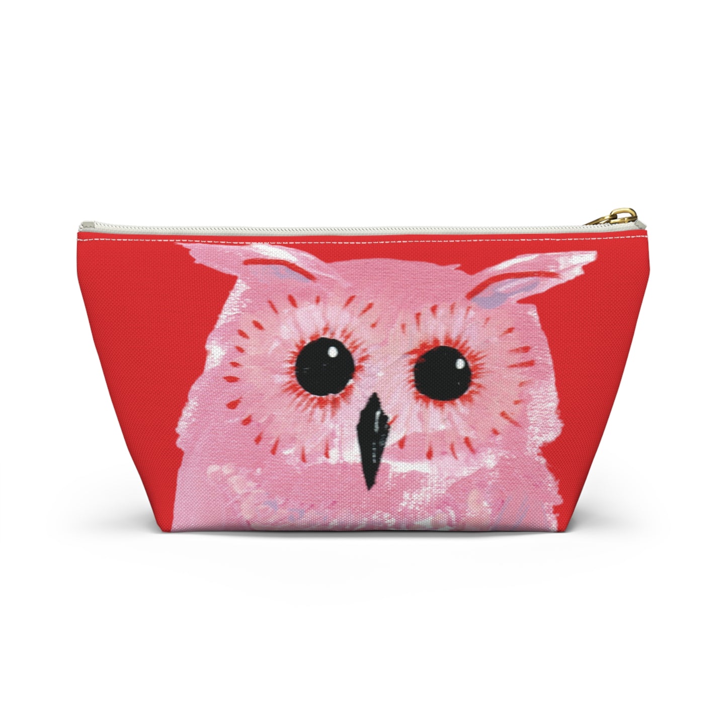 "HOOTS" by Brigg Evans Design, Accessory Pouch w T-bottom