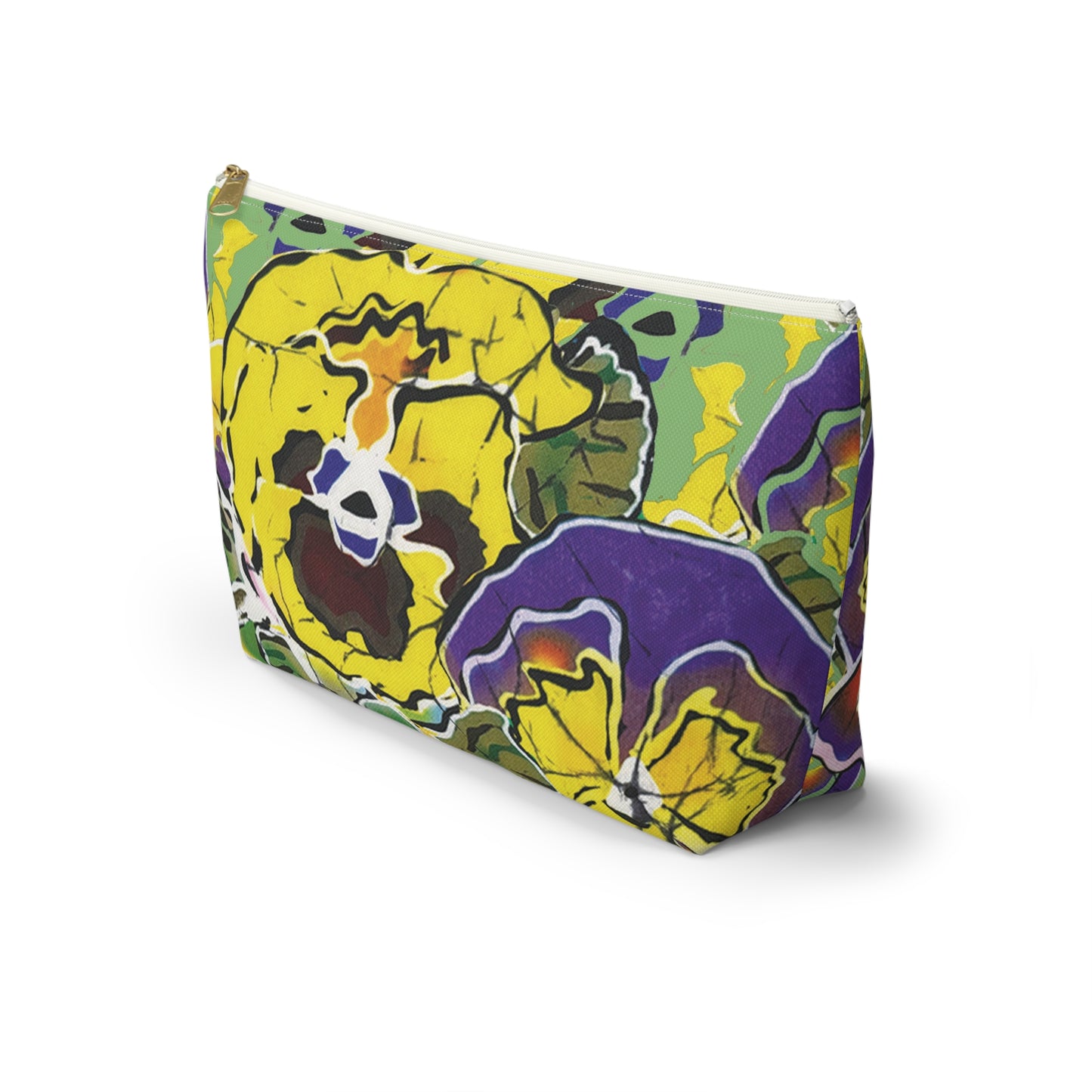 “Artful Carry: Brigg Evans Serti-Batik Pouches & Clutches” - Pansy