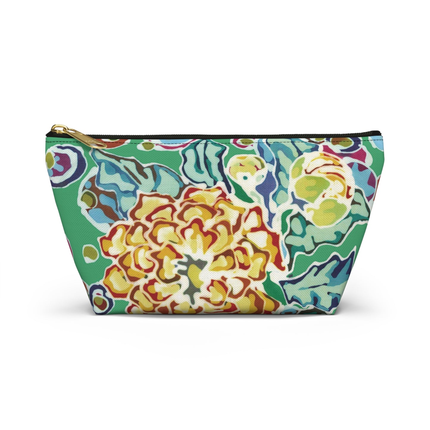"Gramma's Pillow" Brigg Evans Batik Design - Accessory Pouch w T-bottom