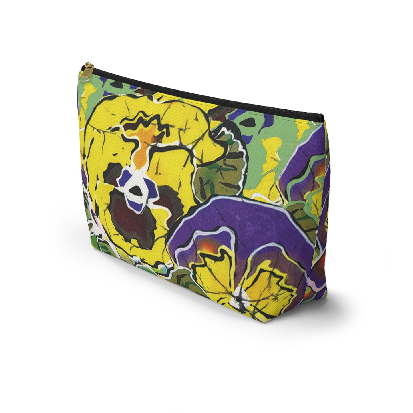 “Artful Carry: Brigg Evans Serti-Batik Pouches & Clutches” - Pansy