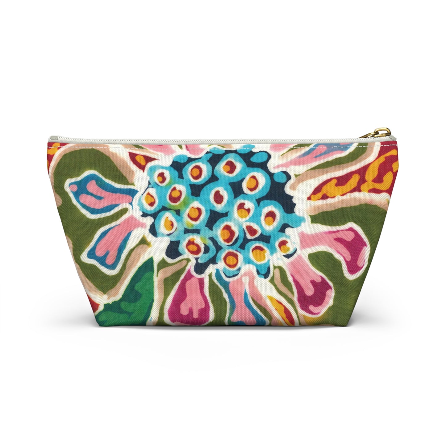“Artful Carry: Brigg Evans Serti-Batik Pouches & Clutches” - Brigg's Flower