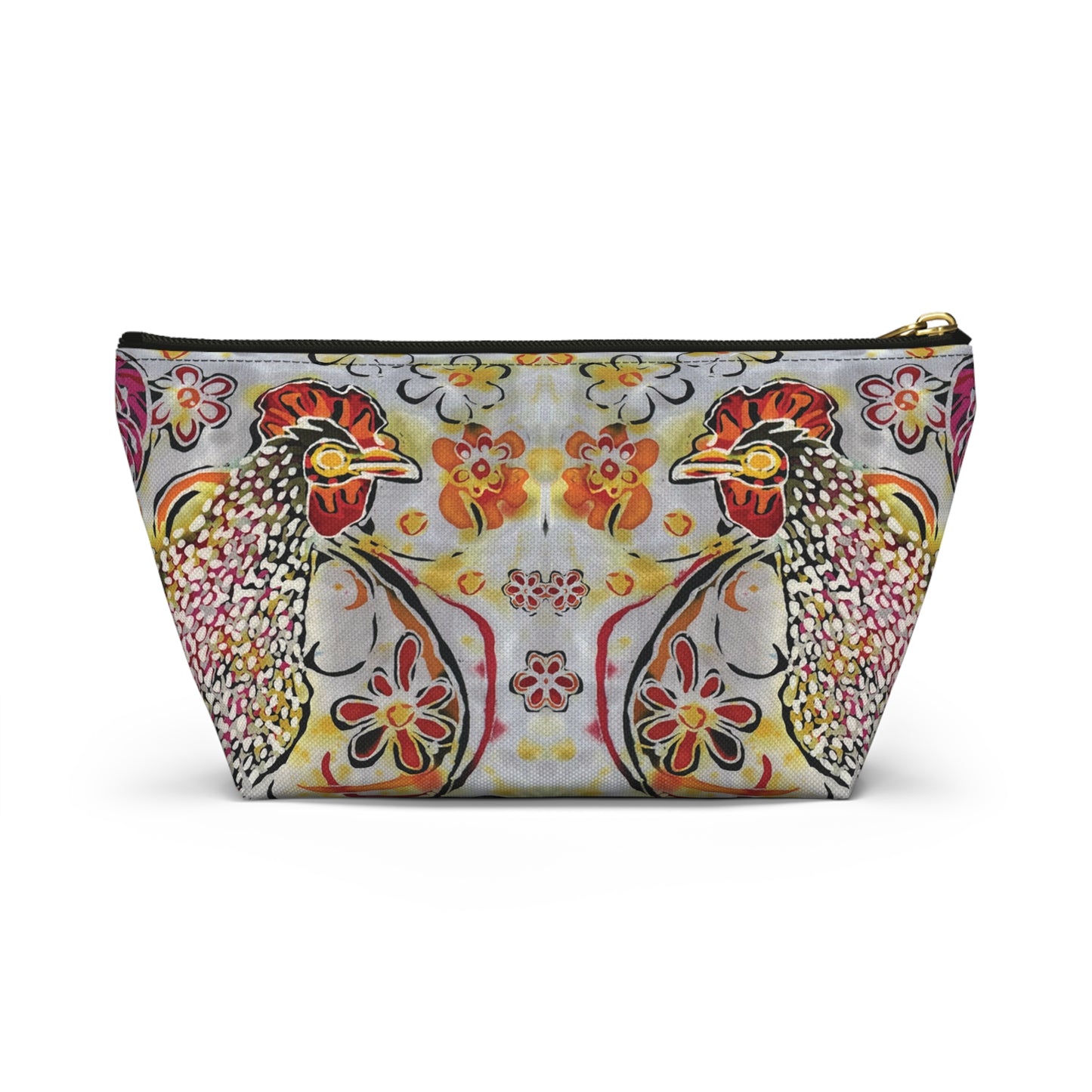 “Artful Carry: Brigg Evans Serti-Batik Pouches & Clutches” - Rooster