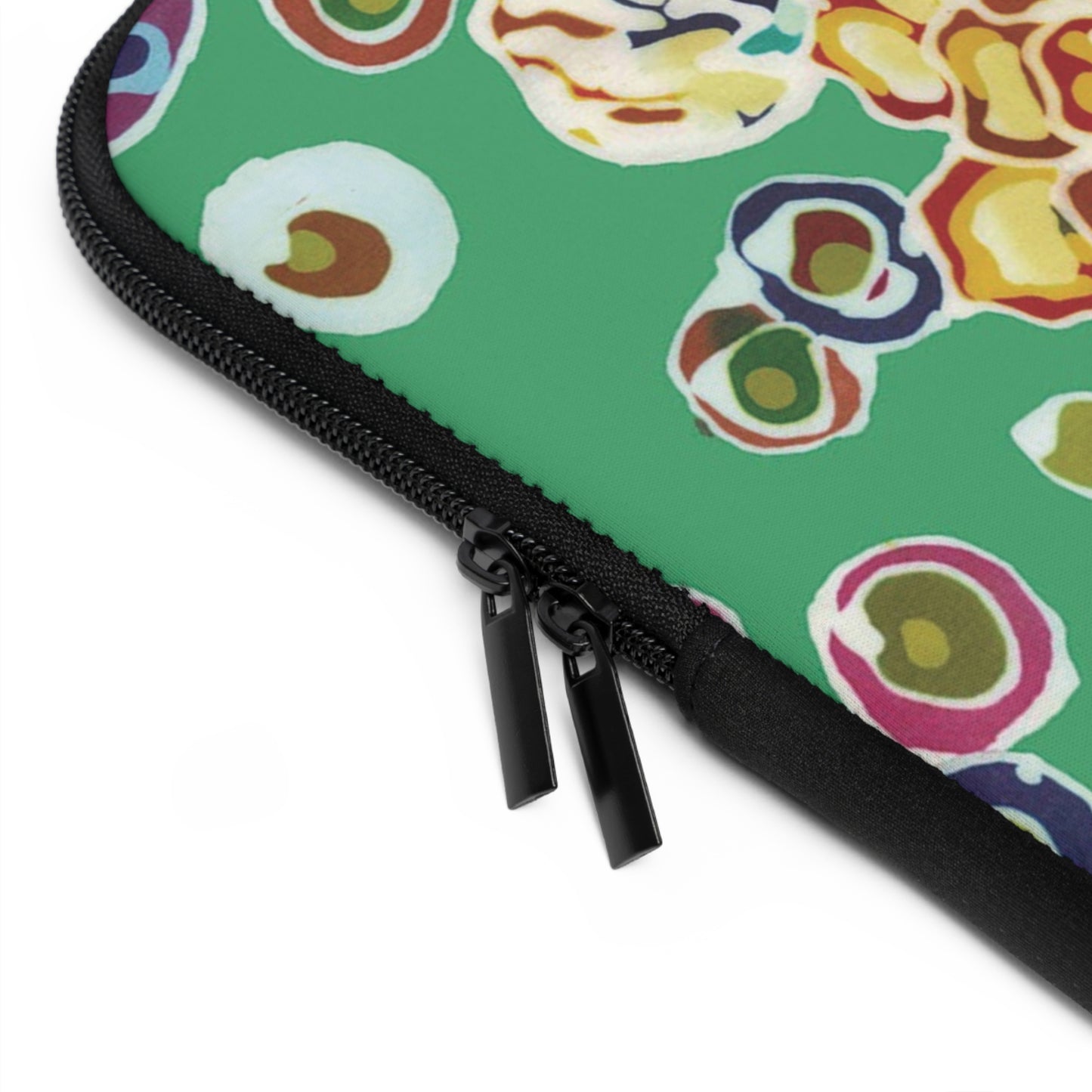 "Art Meets Tech: 13 inch " Serti Batik Laptop Sleeve" - Gramma Pillow Print