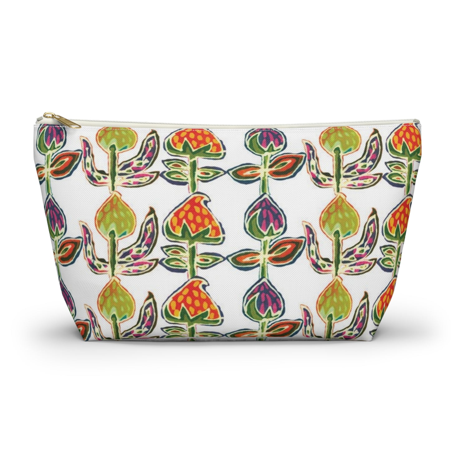 “Artful Carry: Brigg Evans Serti-Batik Pouches & Clutches” - Tulips