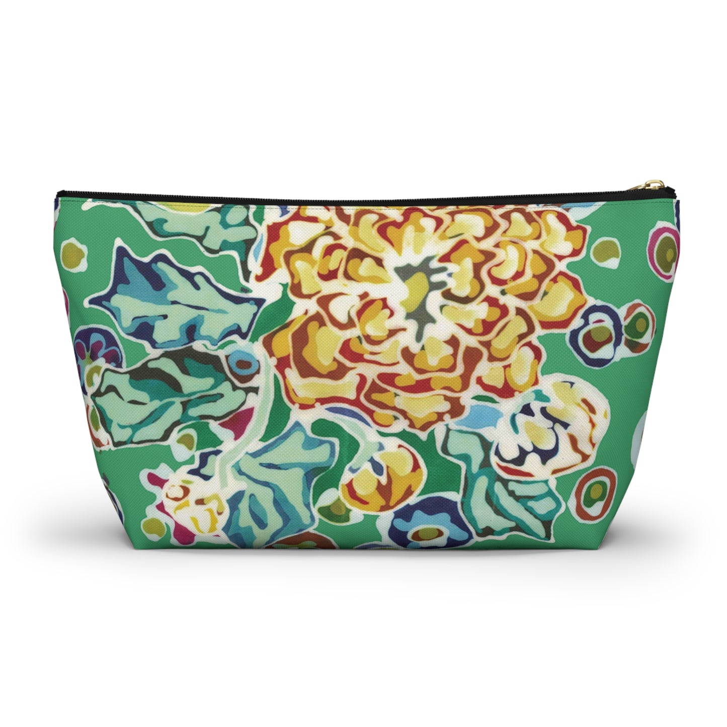 "Gramma's Pillow" Brigg Evans Batik Design - Accessory Pouch w T-bottom