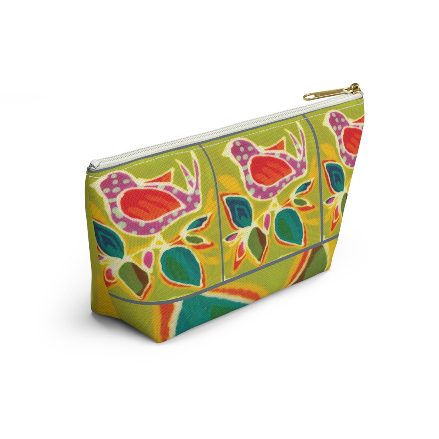 Brigg Evans Batik Design Bird - Accessory Pouch w T-bottom
