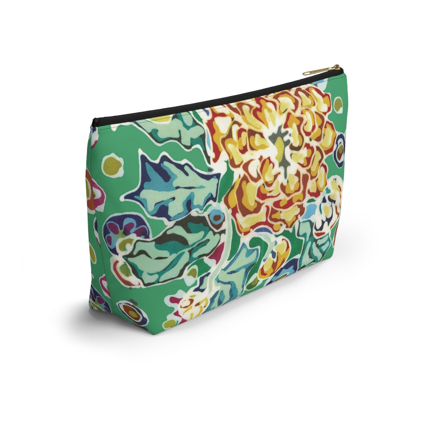 "Gramma's Pillow" Brigg Evans Batik Design - Accessory Pouch w T-bottom