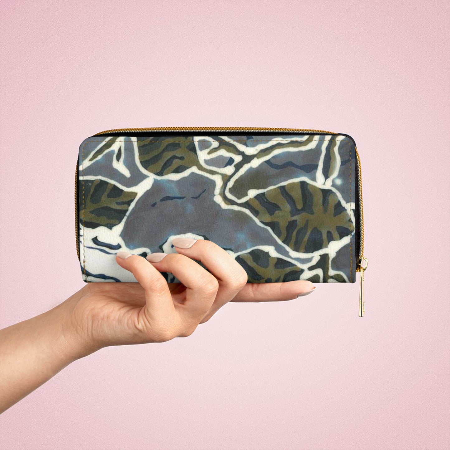 Magnolia Zipper Wallet by Brigg Evans Design