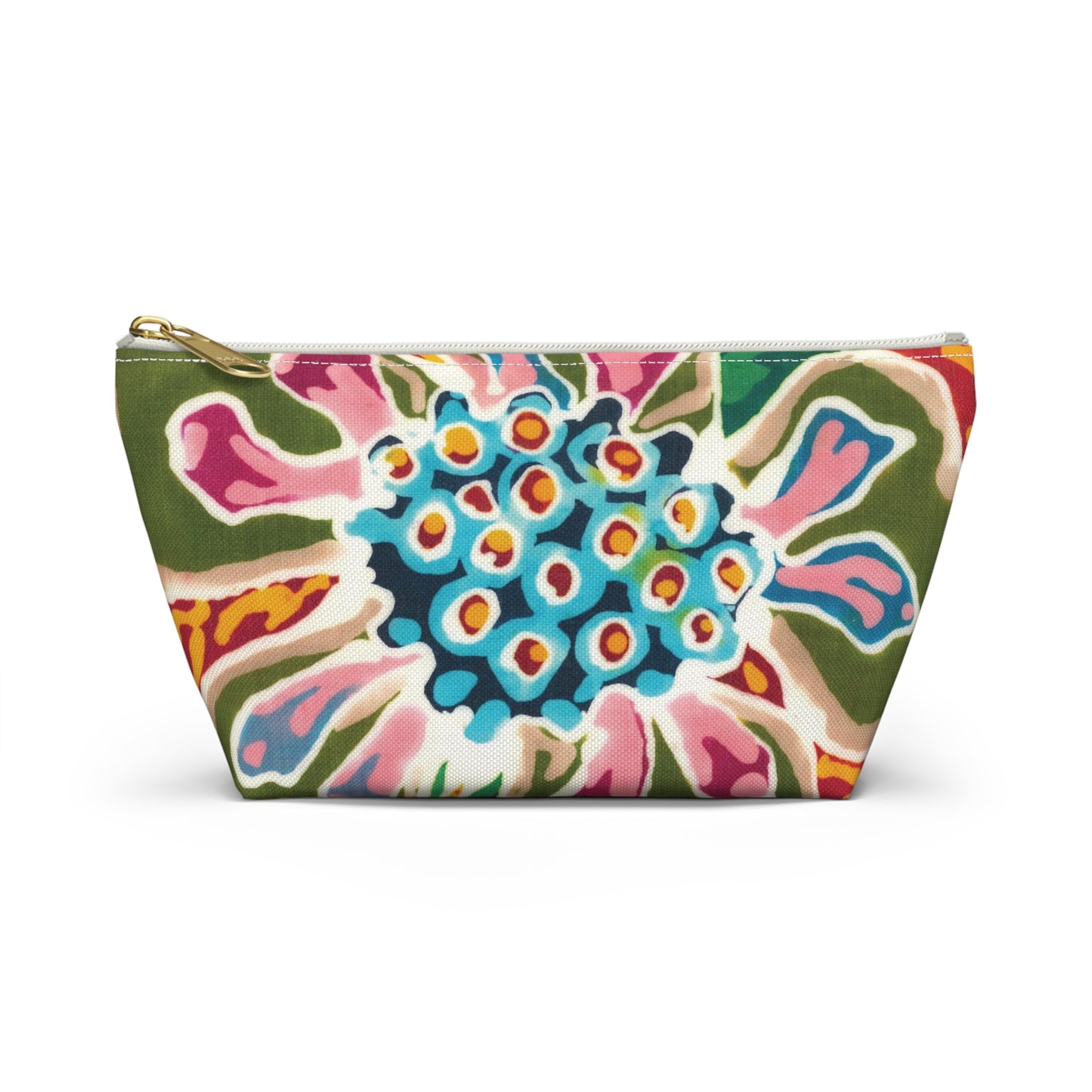 “Artful Carry: Brigg Evans Serti-Batik Pouches & Clutches” - Brigg's Flower