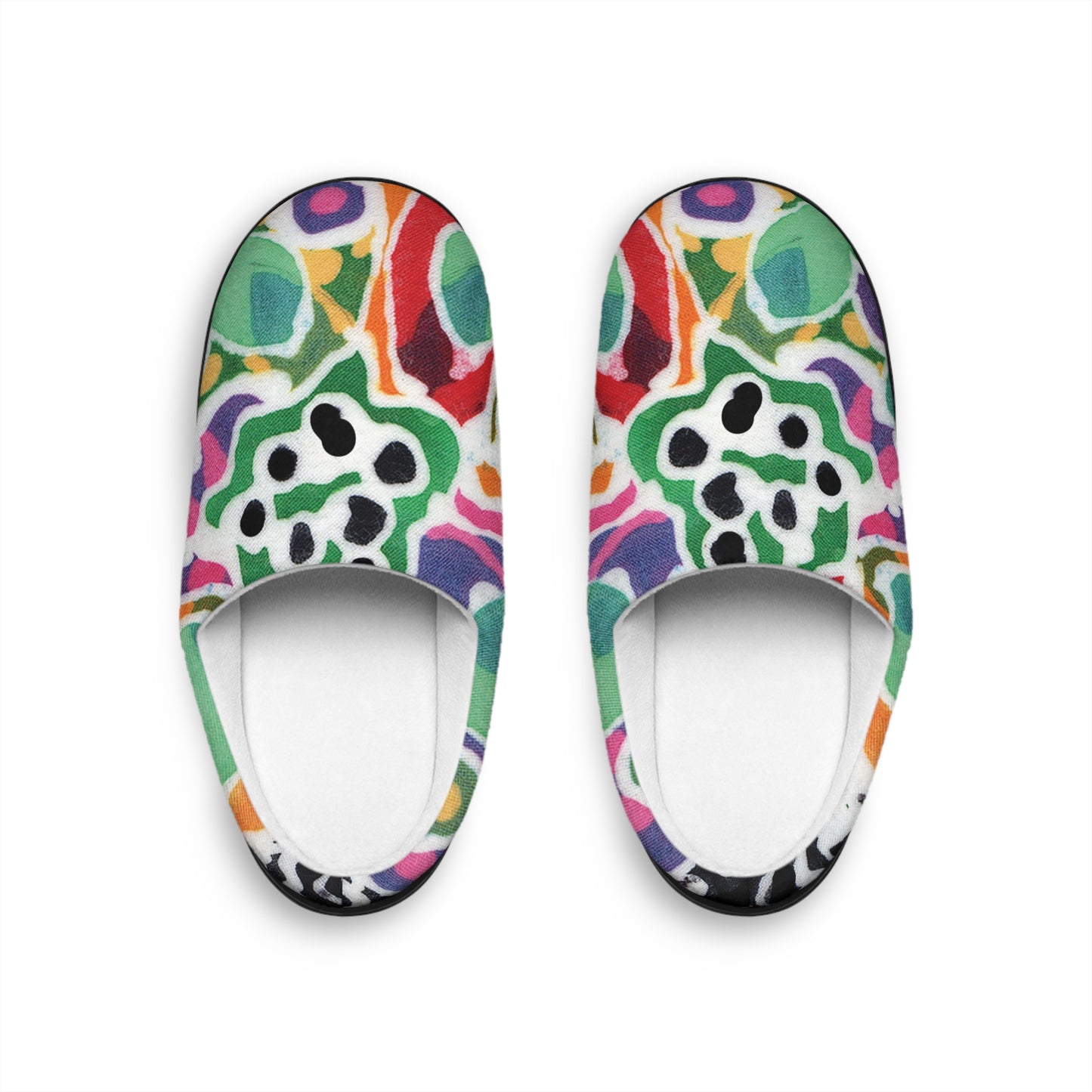 Brigg Evans Design Slippers - Swirl Flower