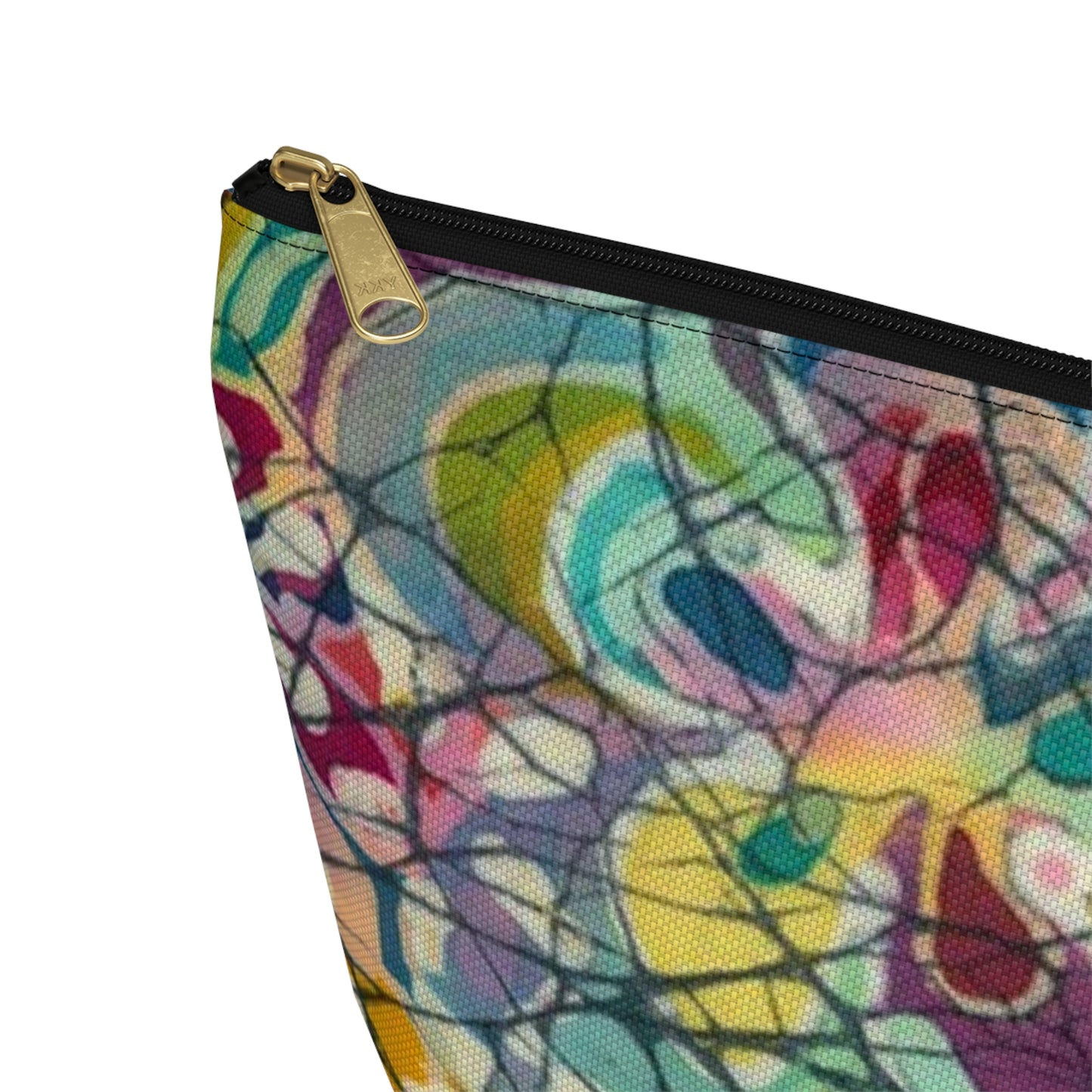 Brigg Evans Batik Kaleidoscope - Accessory Pouch w T-bottom
