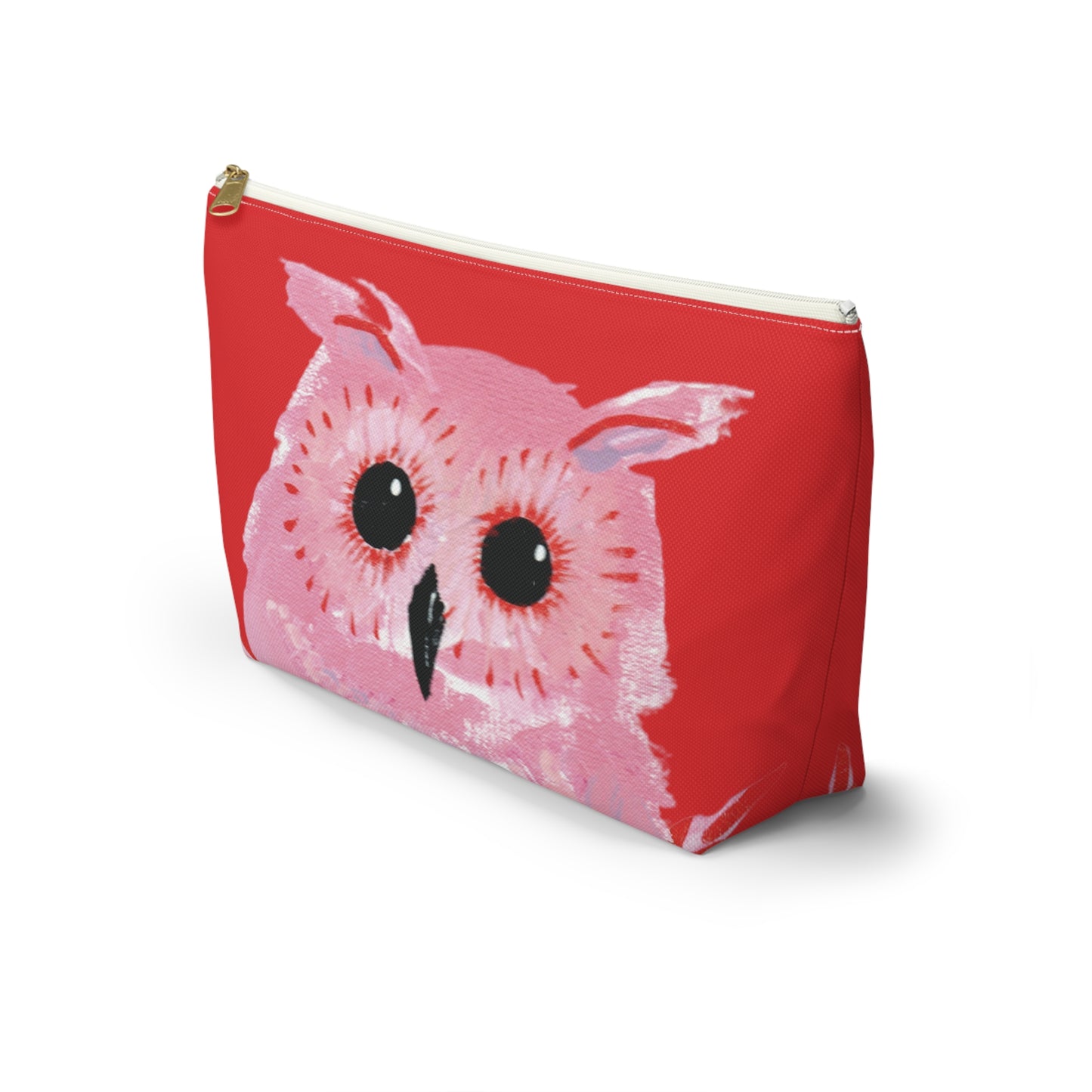 "HOOTS" by Brigg Evans Design, Accessory Pouch w T-bottom