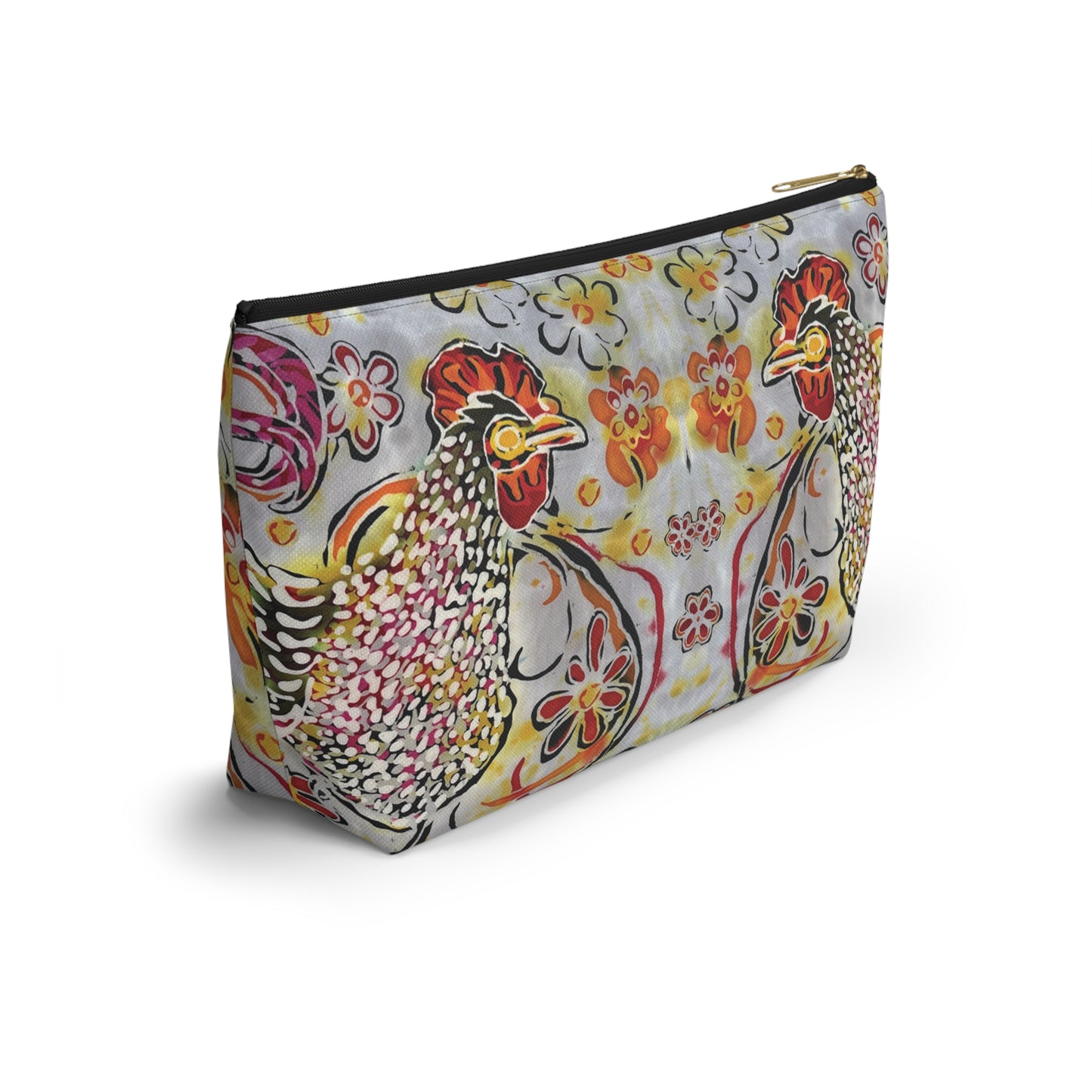 “Artful Carry: Brigg Evans Serti-Batik Pouches & Clutches” - Rooster