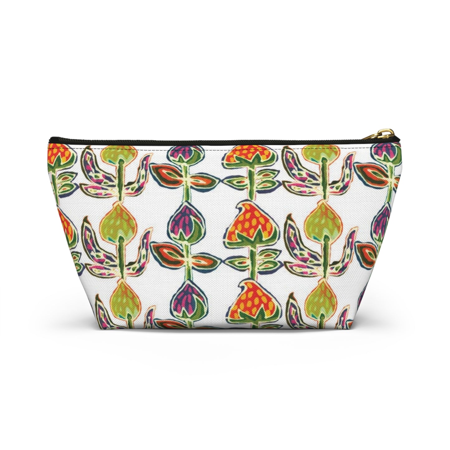 “Artful Carry: Brigg Evans Serti-Batik Pouches & Clutches” - Tulips