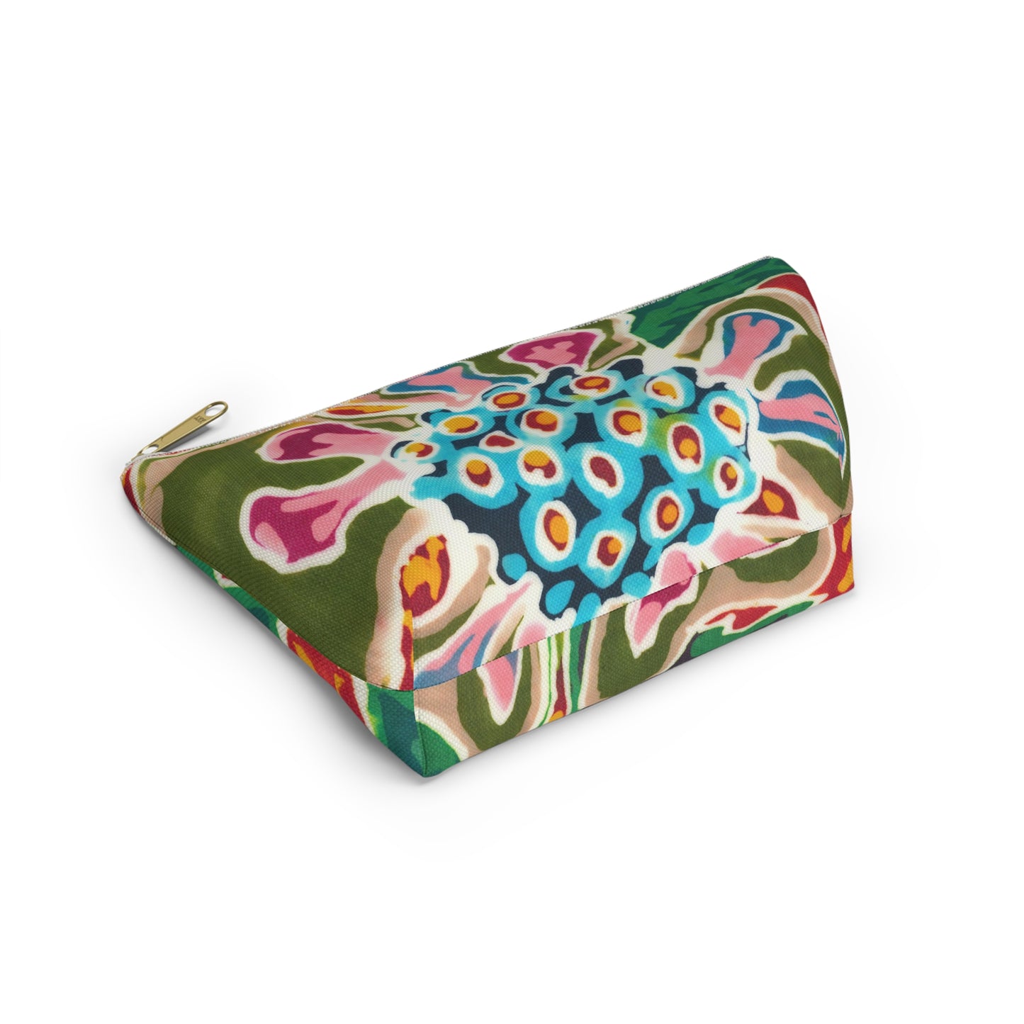 Brigg Evans Batik Design Brigg's Flower - Accessory Pouch w T-bottom