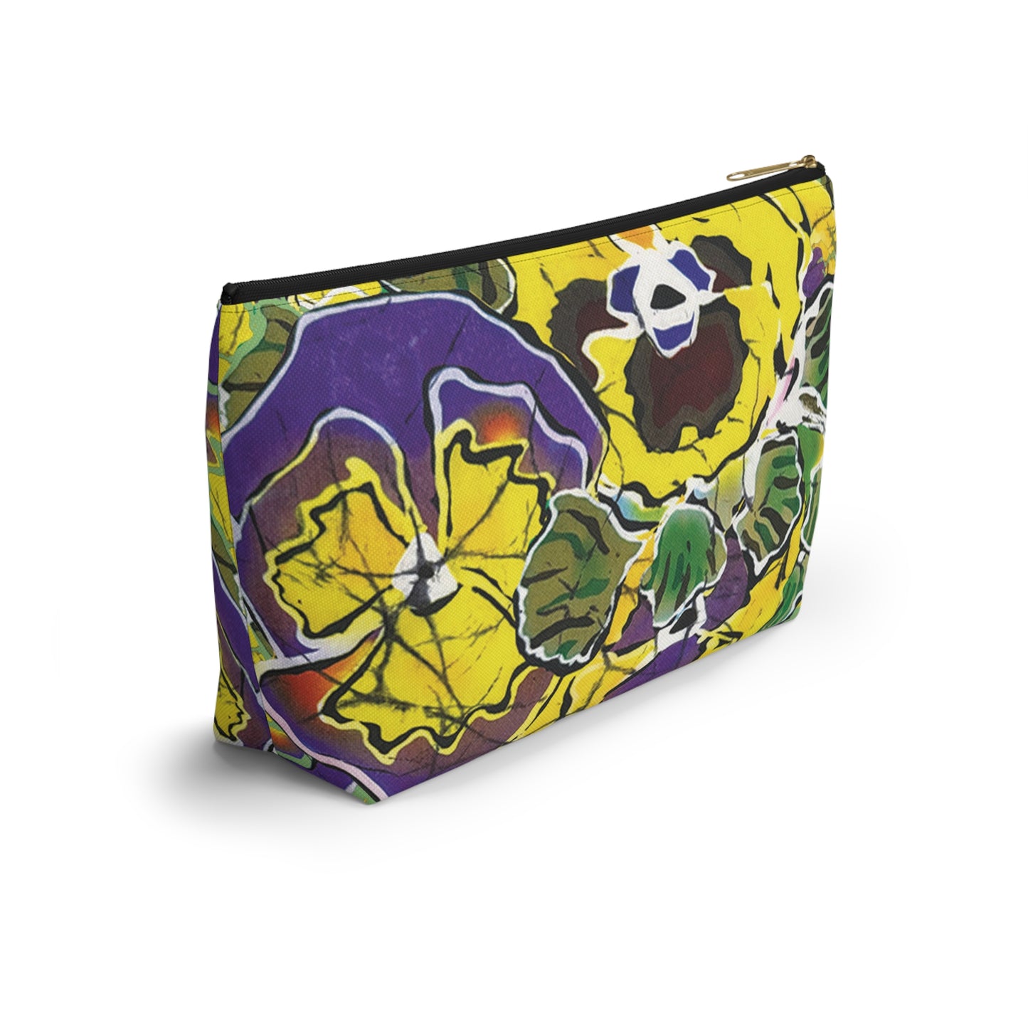 “Artful Carry: Brigg Evans Serti-Batik Pouches & Clutches” - Pansy