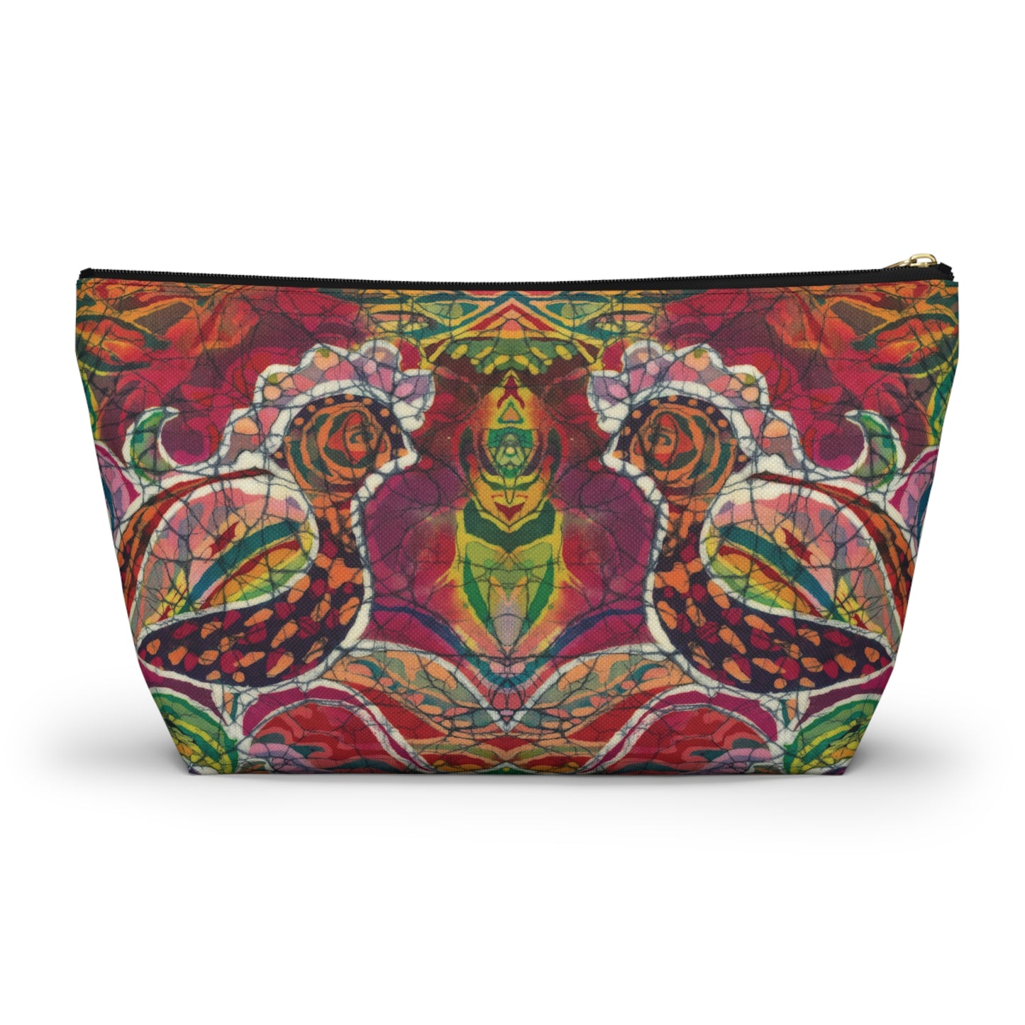 “Artful Carry: Brigg Evans Serti-Batik Pouches & Clutches” - Partridge