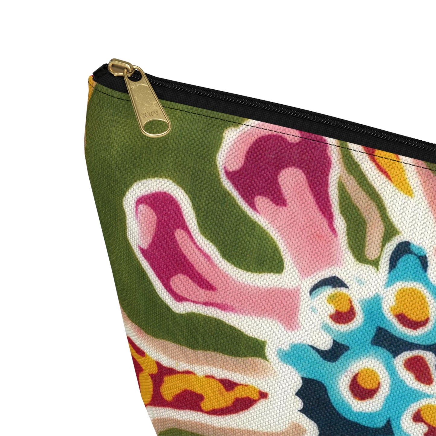 “Artful Carry: Brigg Evans Serti-Batik Pouches & Clutches” - Brigg's Flower