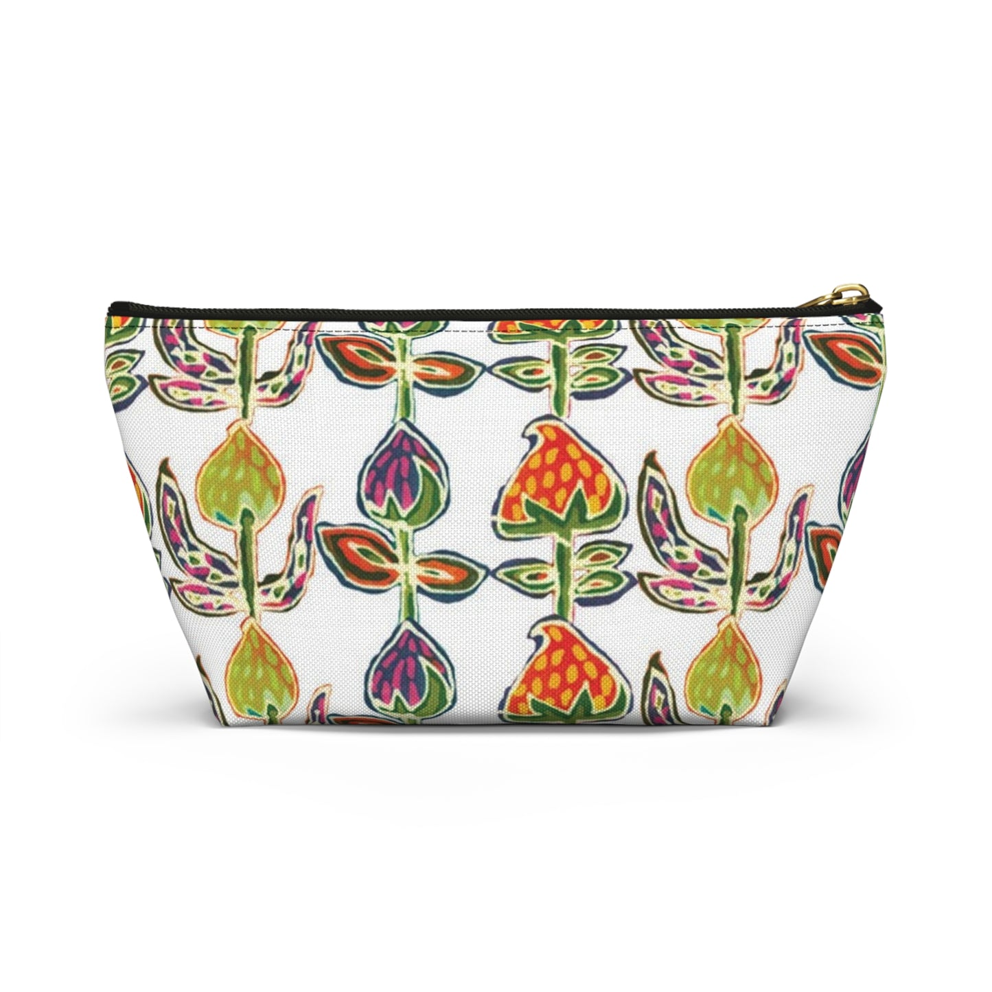 Brigg Evans Batik Tulips - Accessory Pouch w T-bottom
