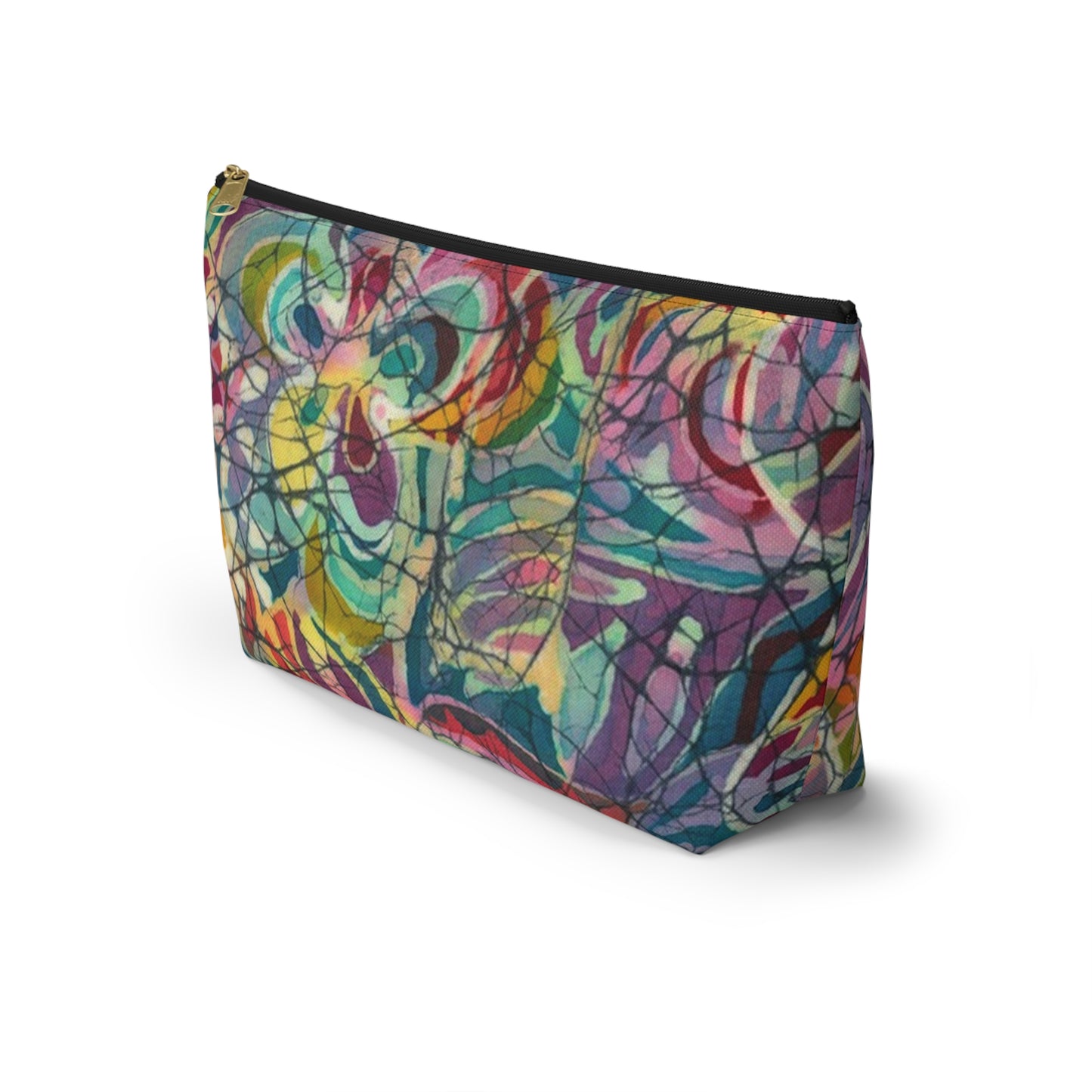 Brigg Evans Batik Kaleidoscope - Accessory Pouch w T-bottom