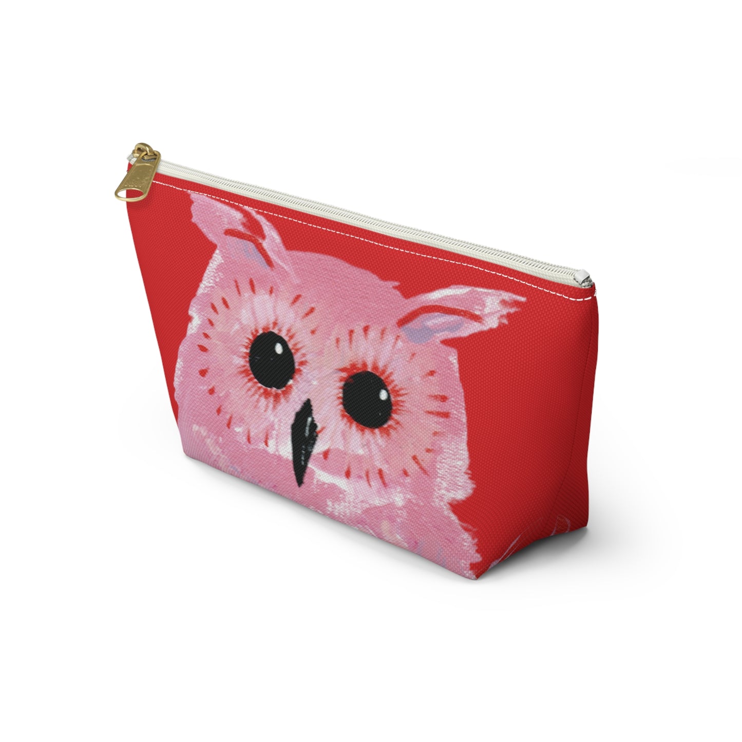 "HOOTS" by Brigg Evans Design, Accessory Pouch w T-bottom