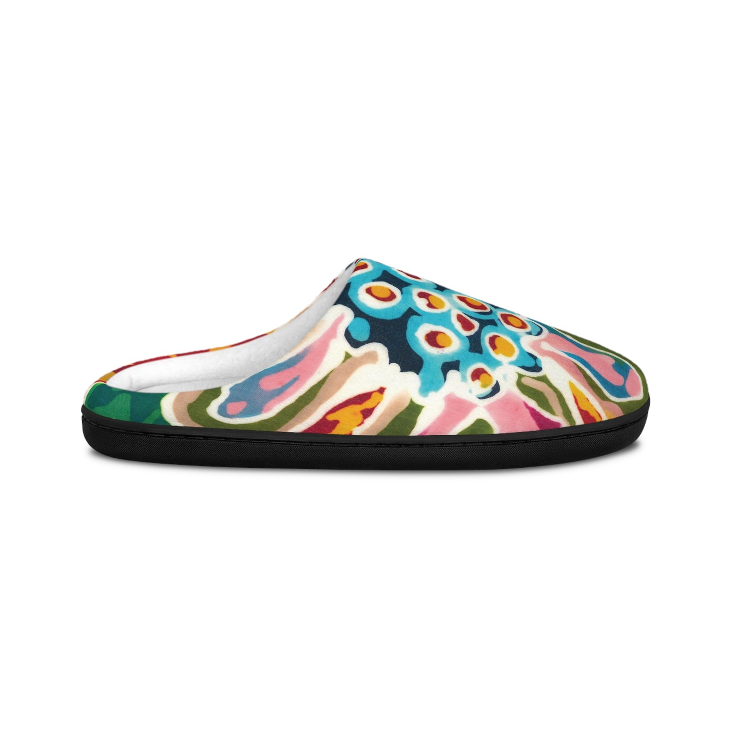 Brigg Evans Batik Design Slippers - Brigg's Flower