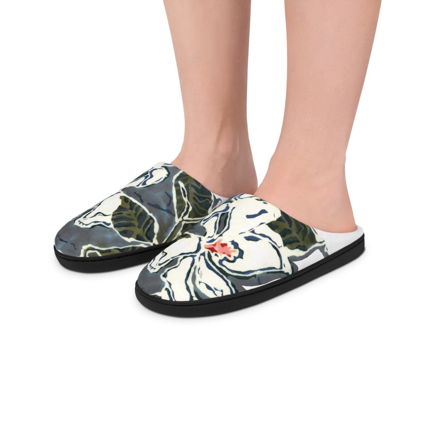 Brigg Evans Batik Design Slippers - Magnolia