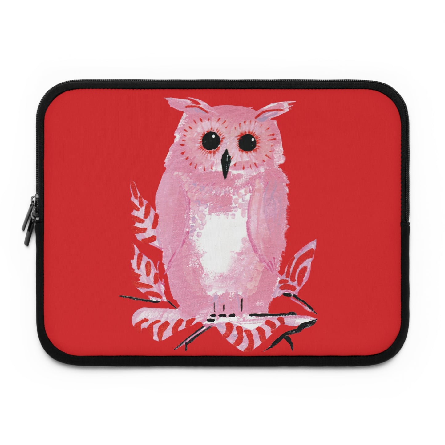 "Art Meets Tech: 13 inch " Serti Batik Laptop Sleeve" - Hoots