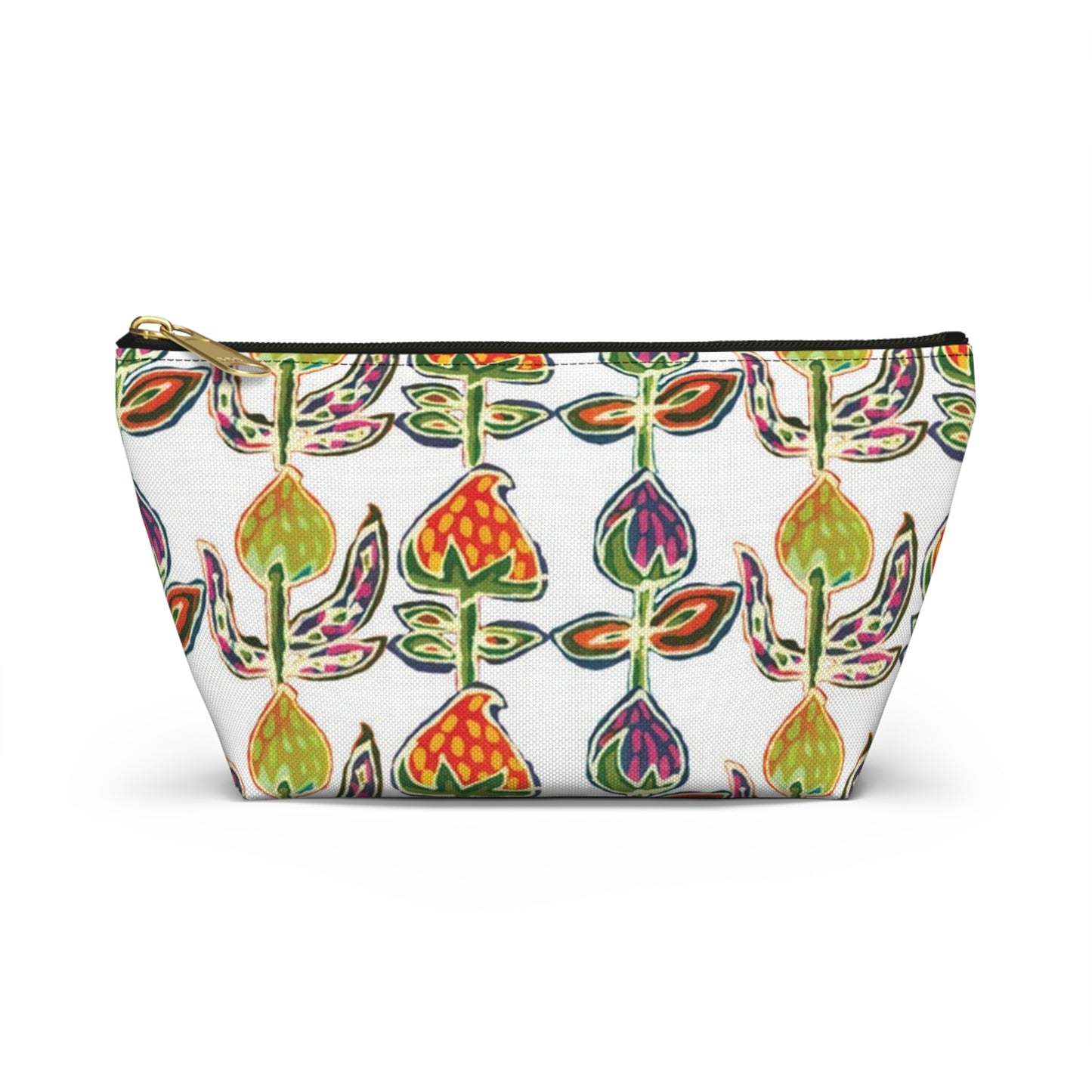 Brigg Evans Batik Tulips - Accessory Pouch w T-bottom