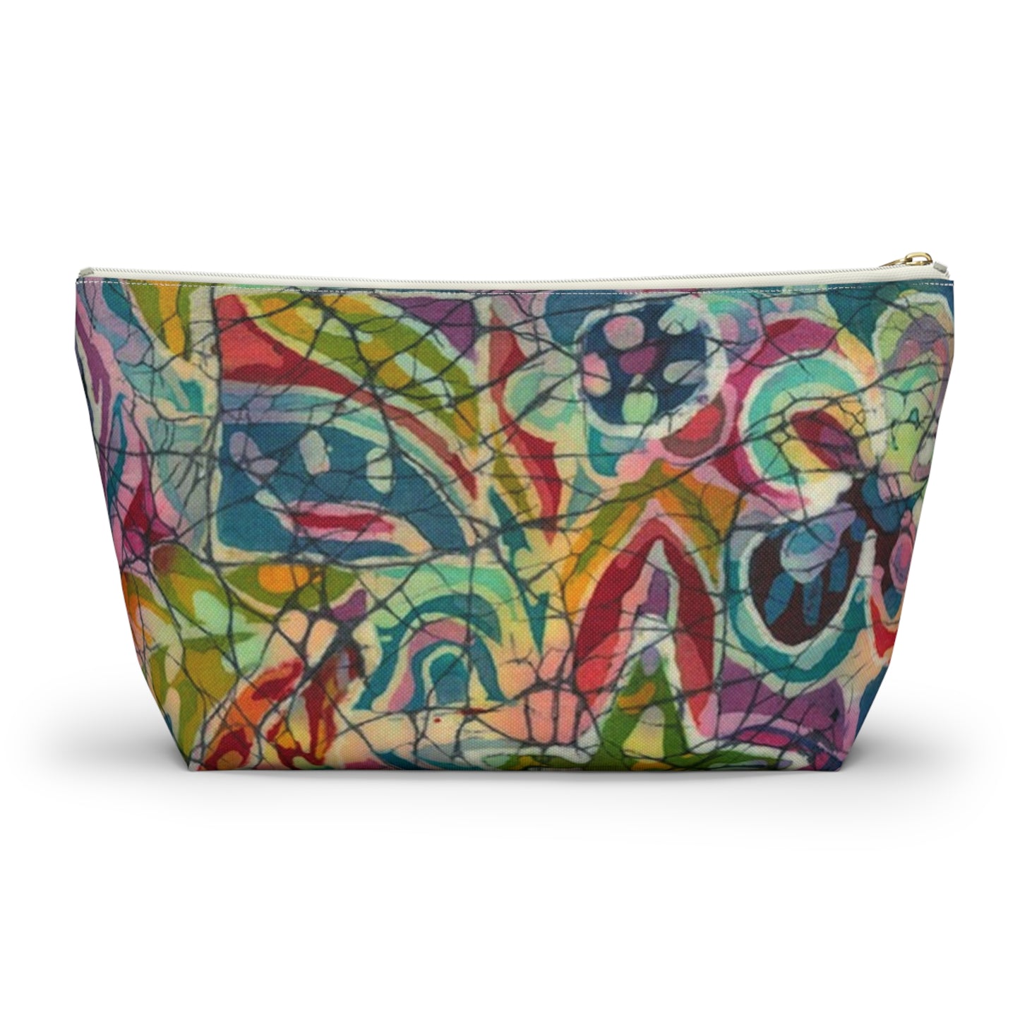 Brigg Evans Batik Kaleidoscope - Accessory Pouch w T-bottom