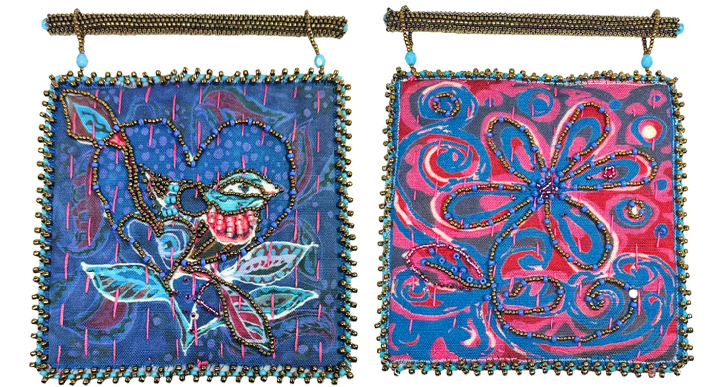 DIY Textile Charm and Bead Kits