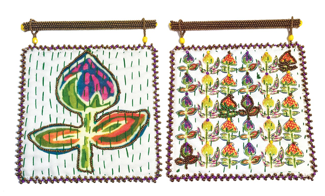 DIY Textile Charm and Bead Kits